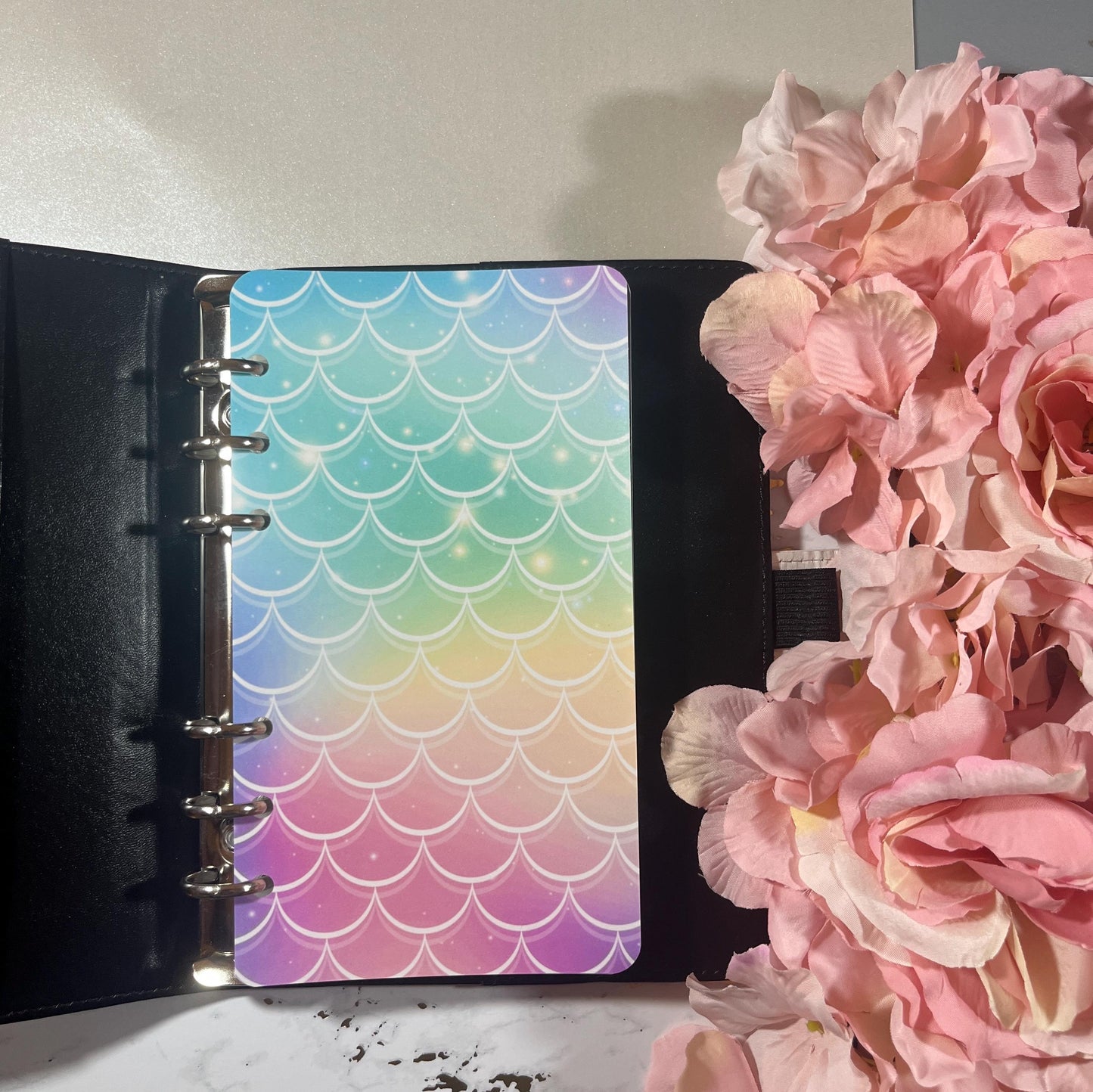 Mermaid A6 Dashboards |Cash Stuffing, Cash Placeholder, A6 Cash Budget, Cash Envelope System, Budget Binder