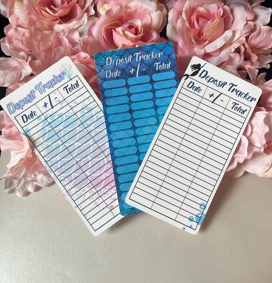 3 Mermaid Expense Tracker Inserts | Cash Envelope Insert, Cash Binder, Cash Insert, Budget Inserts