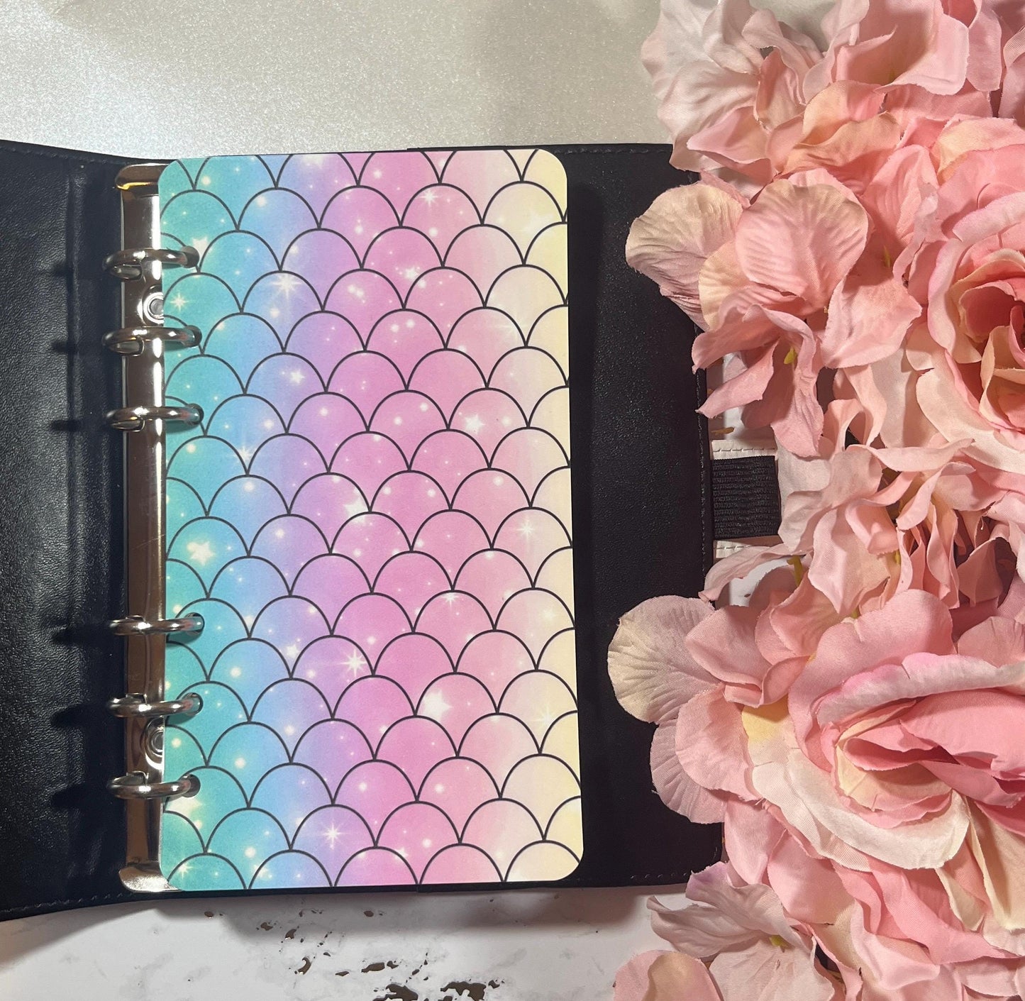 Mermaid A6 Dashboards |Cash Stuffing, Cash Placeholder, A6 Cash Budget, Cash Envelope System, Budget Binder