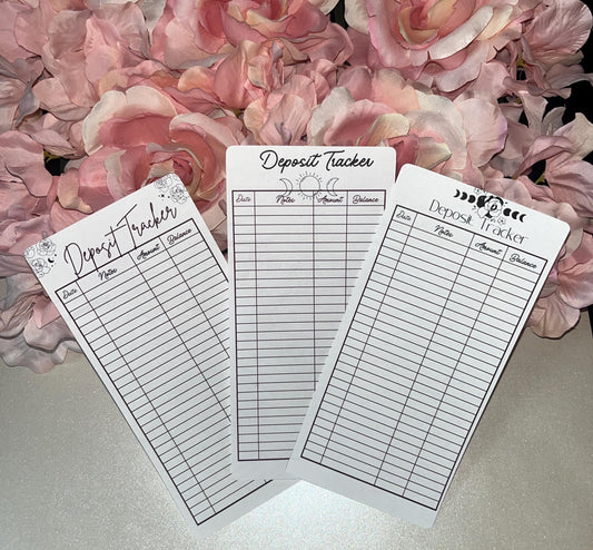 3 Witchy Expense Tracker Inserts | Cash Envelope Insert, Cash Binder, Cash Insert, Budget Inserts