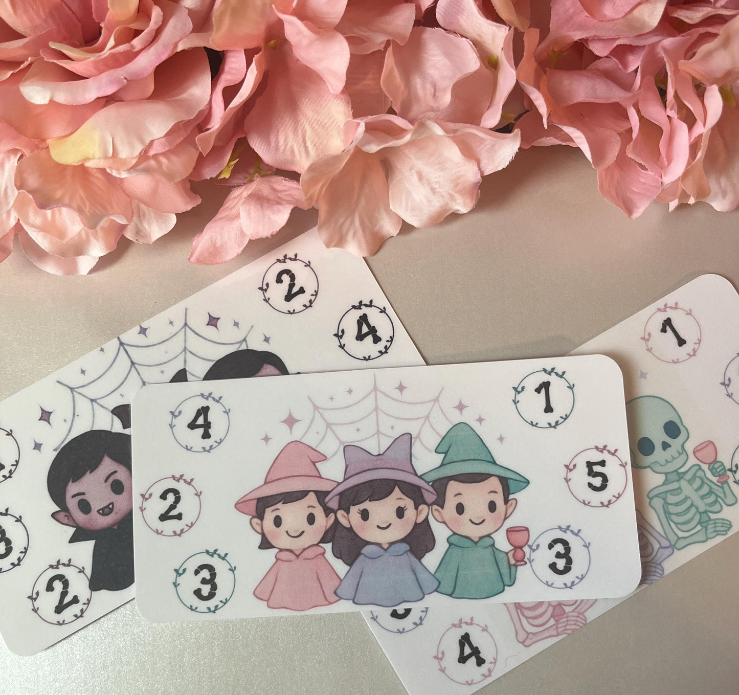 Spooky Squad Savings Challenge Inserts | Cash Envelope Insert, Cash Binder, Cash Insert, Budget Inserts, Witch, Vampire, Skeleton
