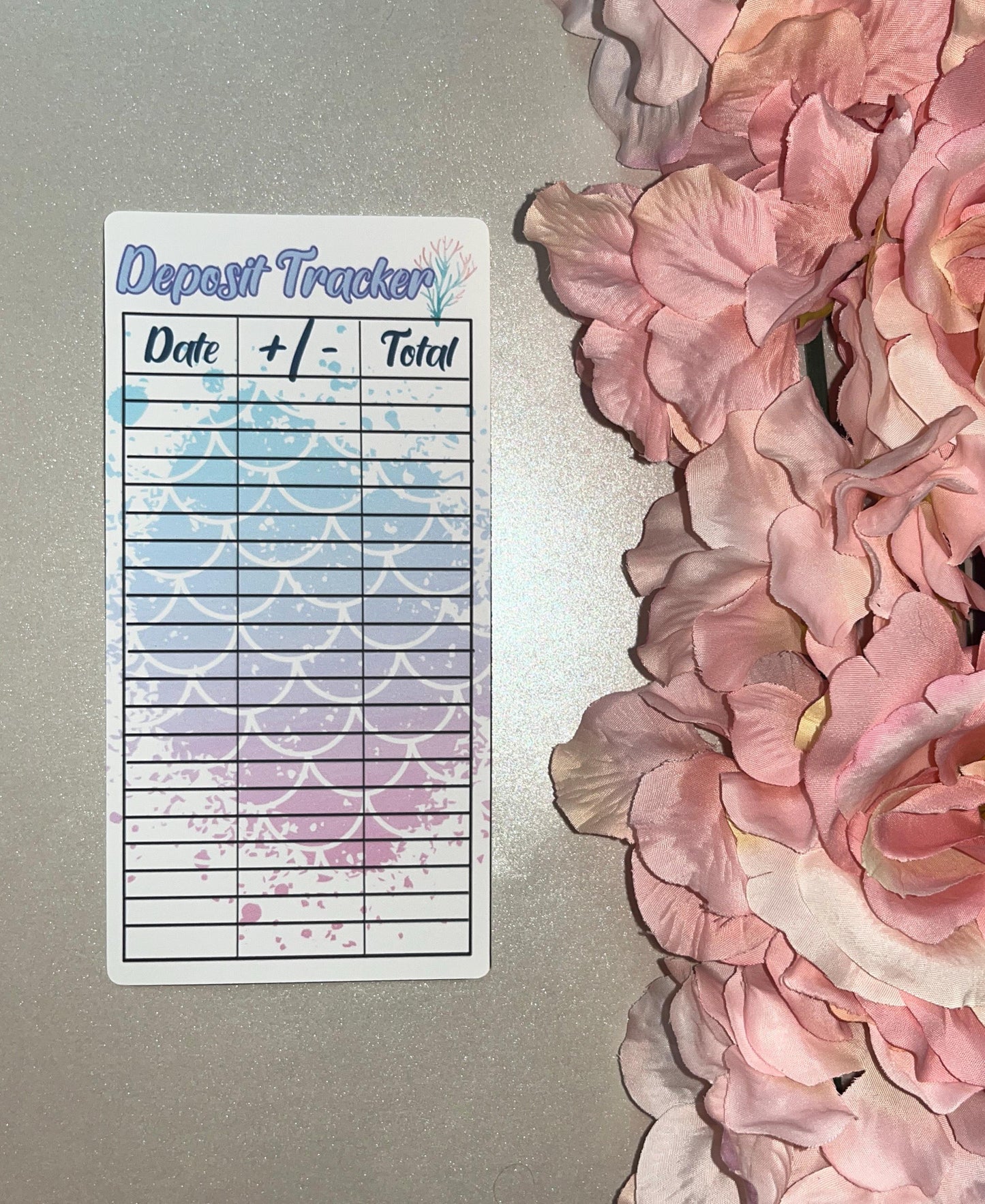 3 Mermaid Expense Tracker Inserts | Cash Envelope Insert, Cash Binder, Cash Insert, Budget Inserts