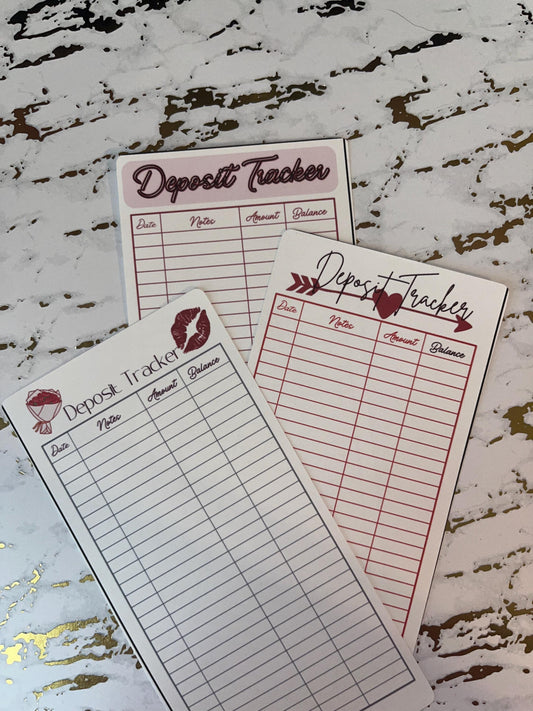 3 Valentines Expense Tracker Inserts | Cash Envelope Insert, Cash Binder, Cash Insert, Budget Inserts