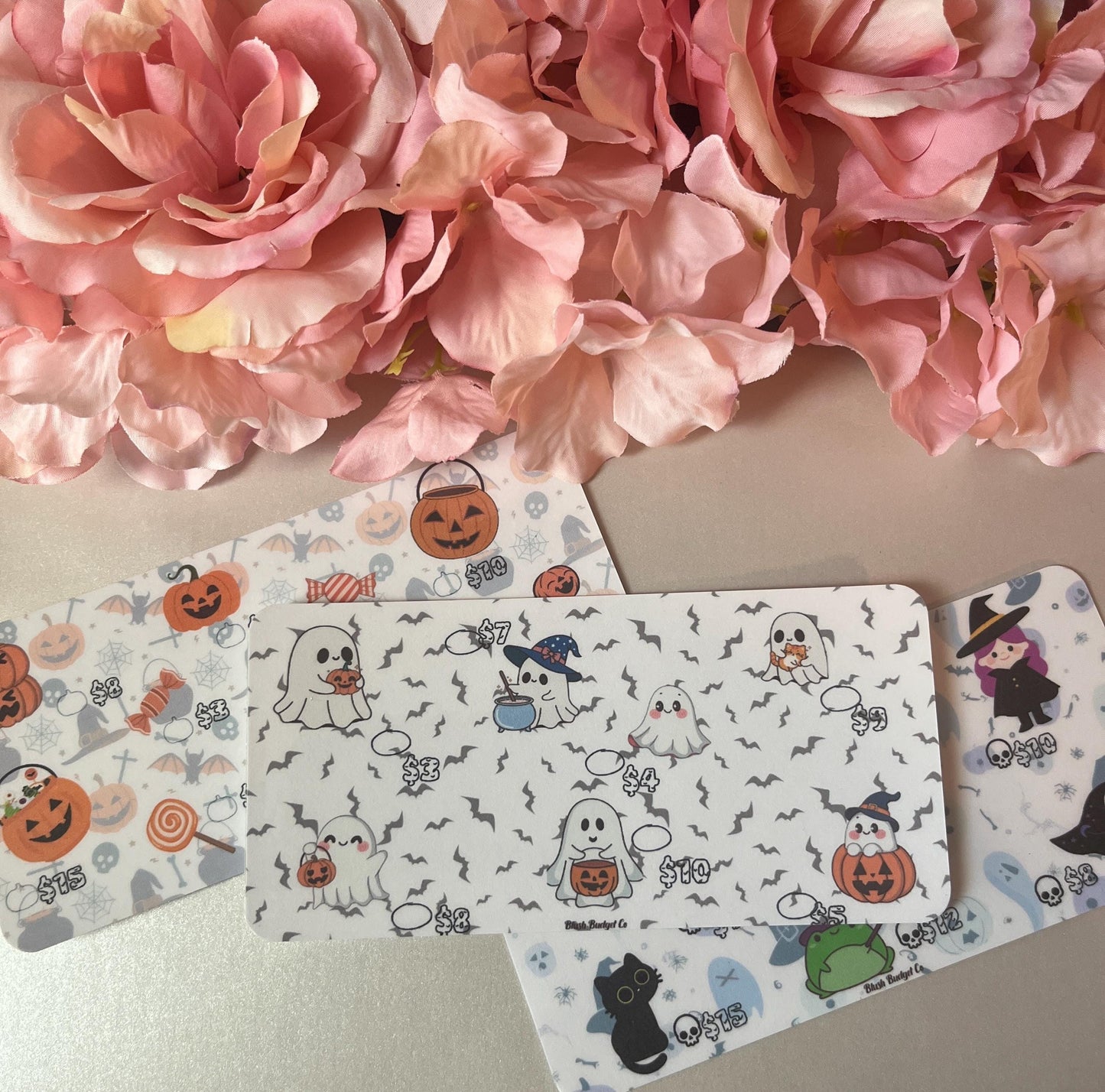 Trick or Treat Savings Challenge Inserts | Cash Envelope Insert, Cash Binder, Cash Insert, Budget Inserts, Witch, Vampire, Ghosts, Halloween