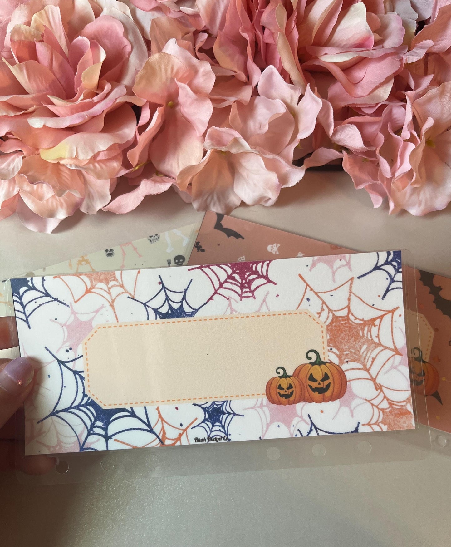 6 Halloween Custom Cash Envelopes | A6 Laminated Cash Envelope, Budgeting, Cash Stuffing, Envelope Budget