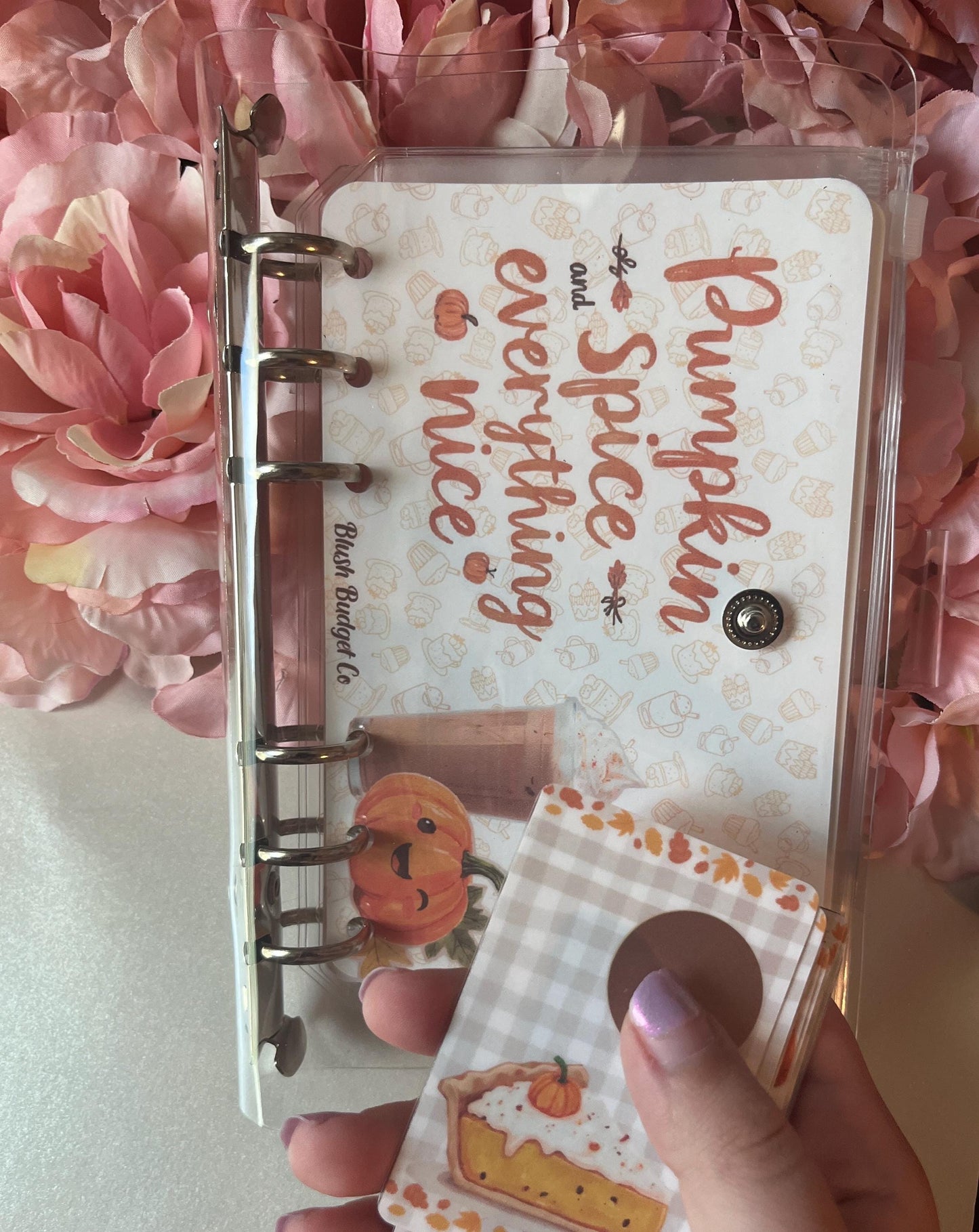 Pumpkin Spice Savings Game Binder Challenge  | Cash Envelope Insert, Cash Binder, Cash Insert, Budget Inserts, Scratch off Cards
