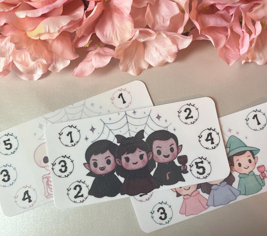 Spooky Squad Savings Challenge Inserts | Cash Envelope Insert, Cash Binder, Cash Insert, Budget Inserts, Witch, Vampire, Skeleton