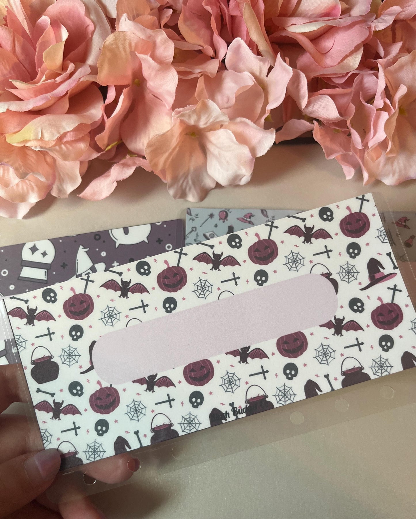 6 Witch's Brew Halloween Custom Cash Envelopes | A6 Laminated Cash Envelope, Budgeting, Cash Stuffing, Envelope Budget