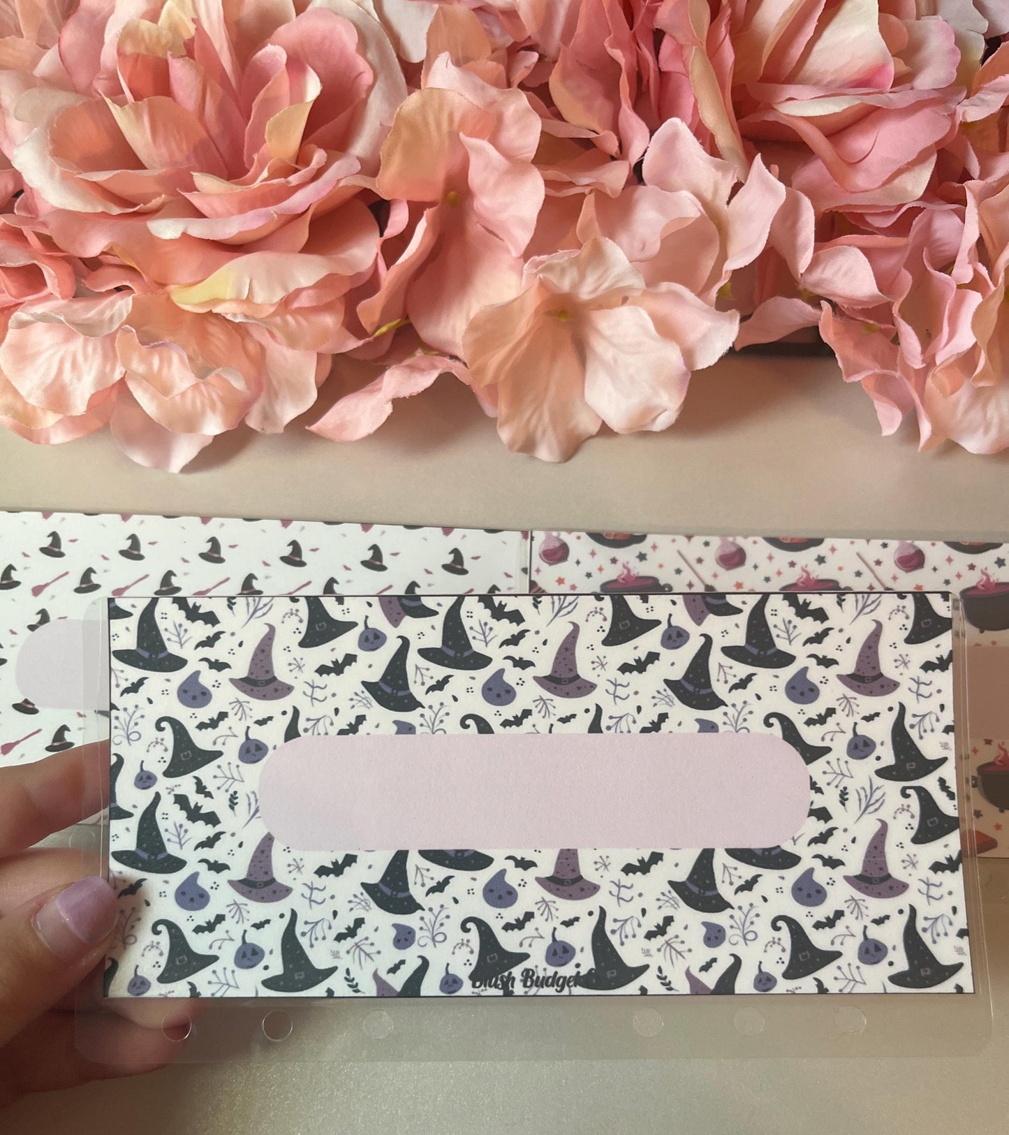 6 Witch's Brew Halloween Custom Cash Envelopes | A6 Laminated Cash Envelope, Budgeting, Cash Stuffing, Envelope Budget