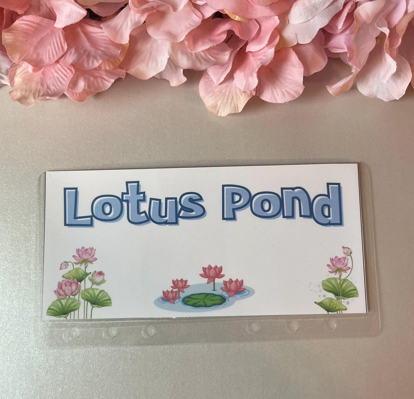 Lotus pond Scratch Off Savings Challenge Inserts | Cash Envelope Insert, Cash Binder, Cash Insert, Budget Inserts, cute, breakfast