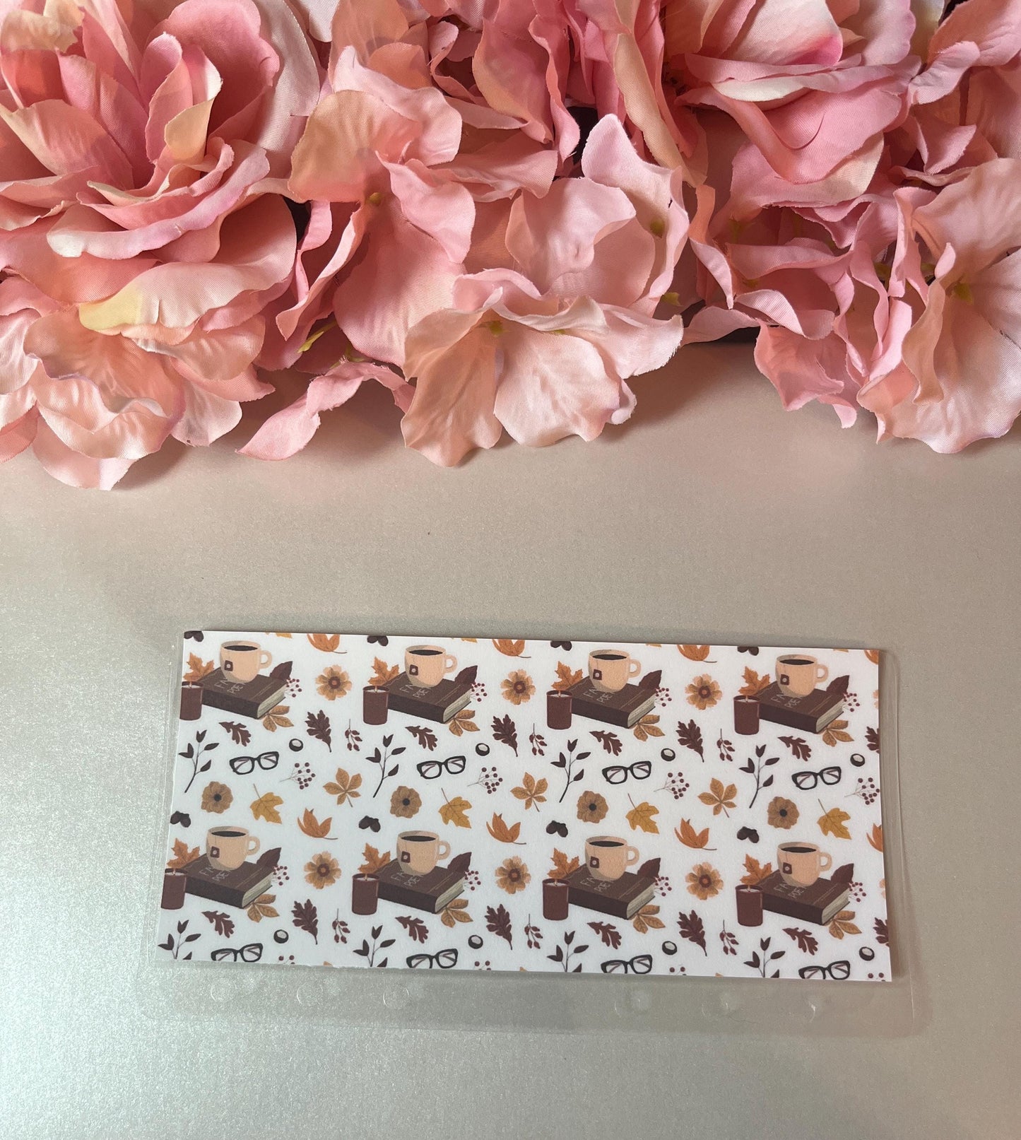 3 Pumpkin Spice Fall Custom Cash Envelopes | A6 Laminated Cash Envelope, Budgeting, Cash Stuffing, Envelope Budget