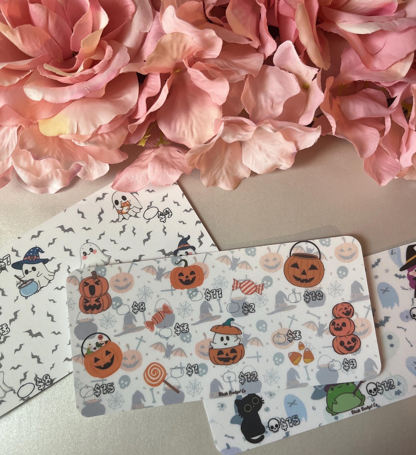 Trick or Treat Savings Challenge Inserts | Cash Envelope Insert, Cash Binder, Cash Insert, Budget Inserts, Witch, Vampire, Ghosts, Halloween