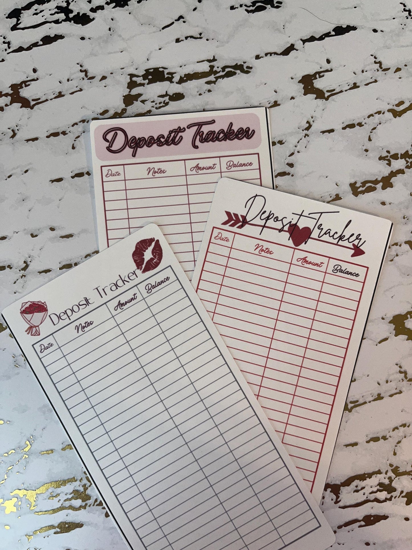 3 Valentines Expense Tracker Inserts | Cash Envelope Insert, Cash Binder, Cash Insert, Budget Inserts